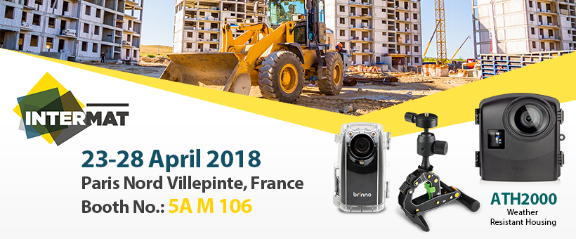 Brinno at INTERMAT Paris 2018