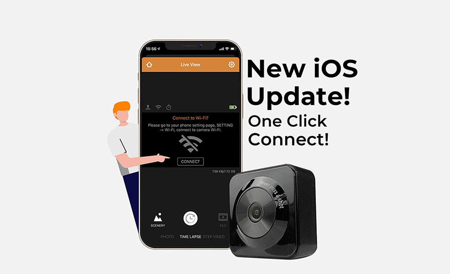 New TLC130 iOS App Update with Easy One Click Connect