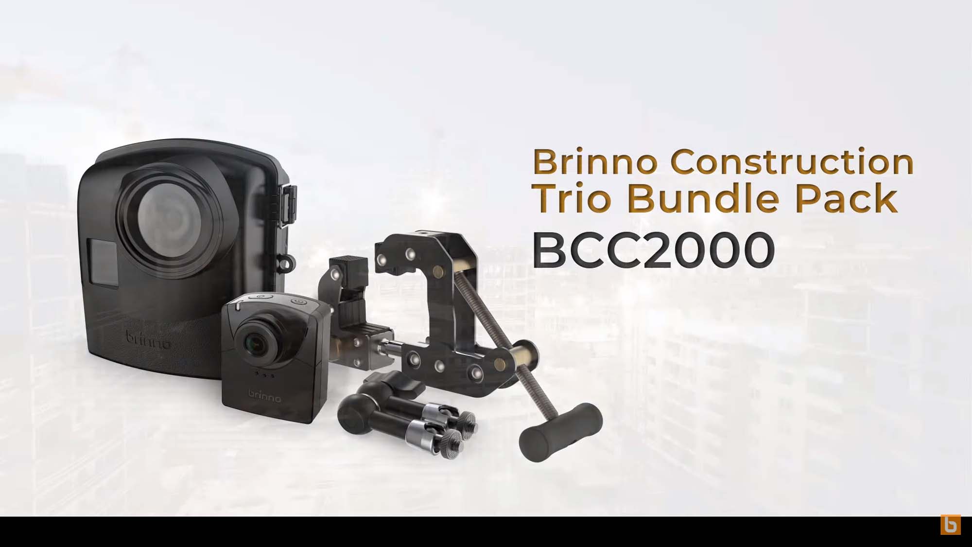 Brinno Construction Trio Bundle Pack BCC2000 pitch video