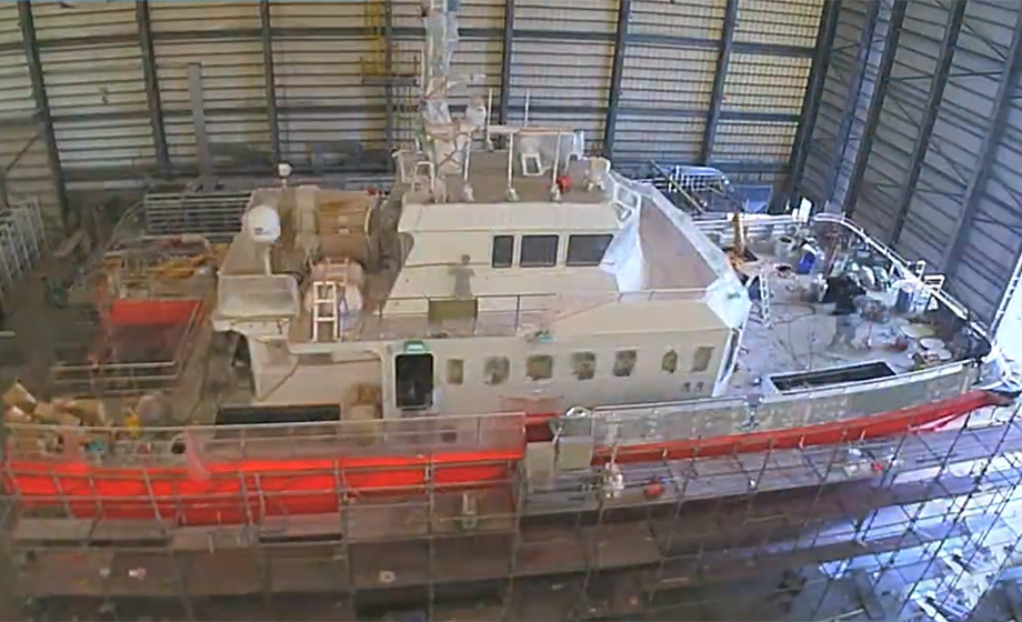 Shipyard Shares Time Lapse Tips for Capturing Ship Builds