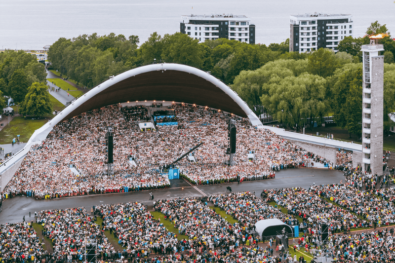 Latest 4K Time Lapse Camera Boosting UNESCO-Recognized Estonian Song and Dance Celebration