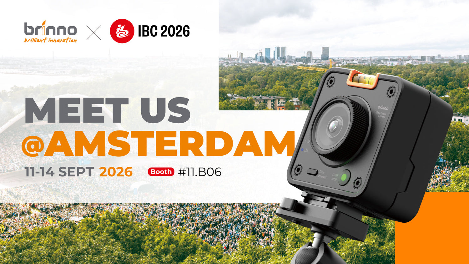Meet Brinno at IBC2026 #11.B06