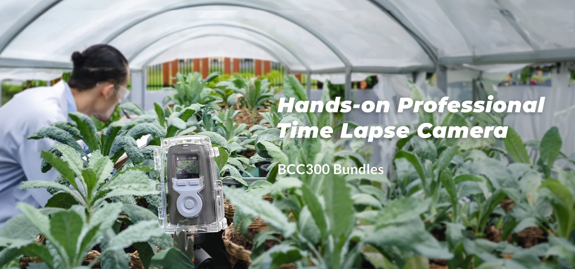 BCC300 Hands-on Professional Time Lapse Camera-banner